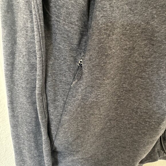 Lululemon Hoodie Men’s Size L Zip Up Dark Gray Athletic Running Sports - Picture 3 of 7
